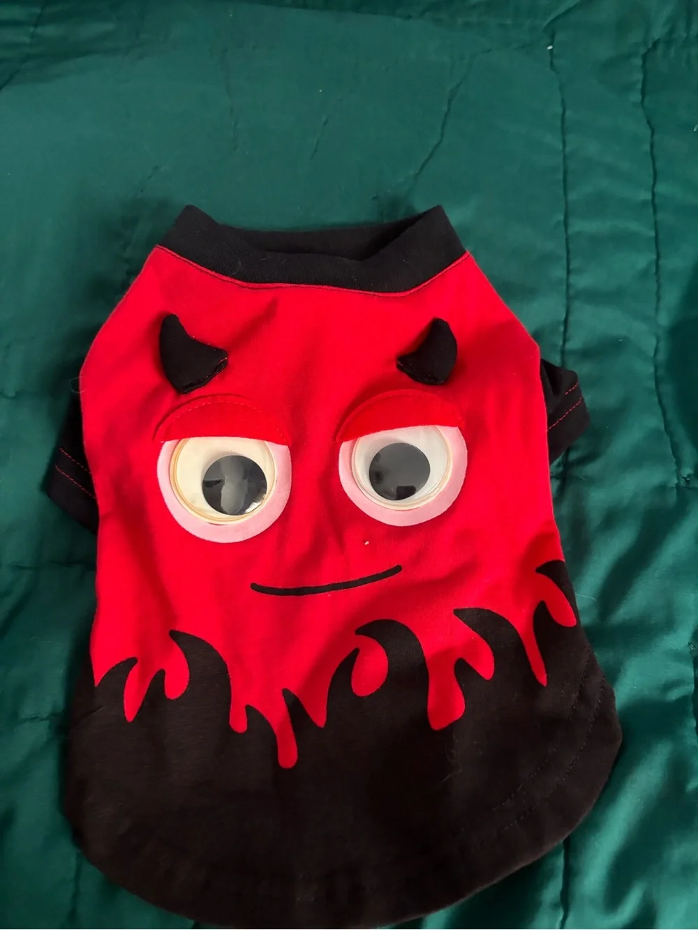 Red & Black Dog Monster Costume Shirt